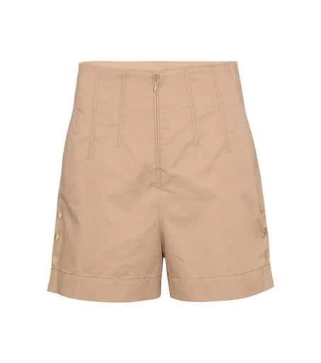 Dorothee Schumacher Sporty Power high-rise cotton shorts 1
