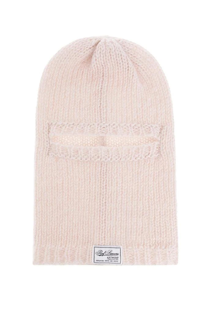 RAF SIMONS Raf Simons Logo-Patch Balaclava Hat 1