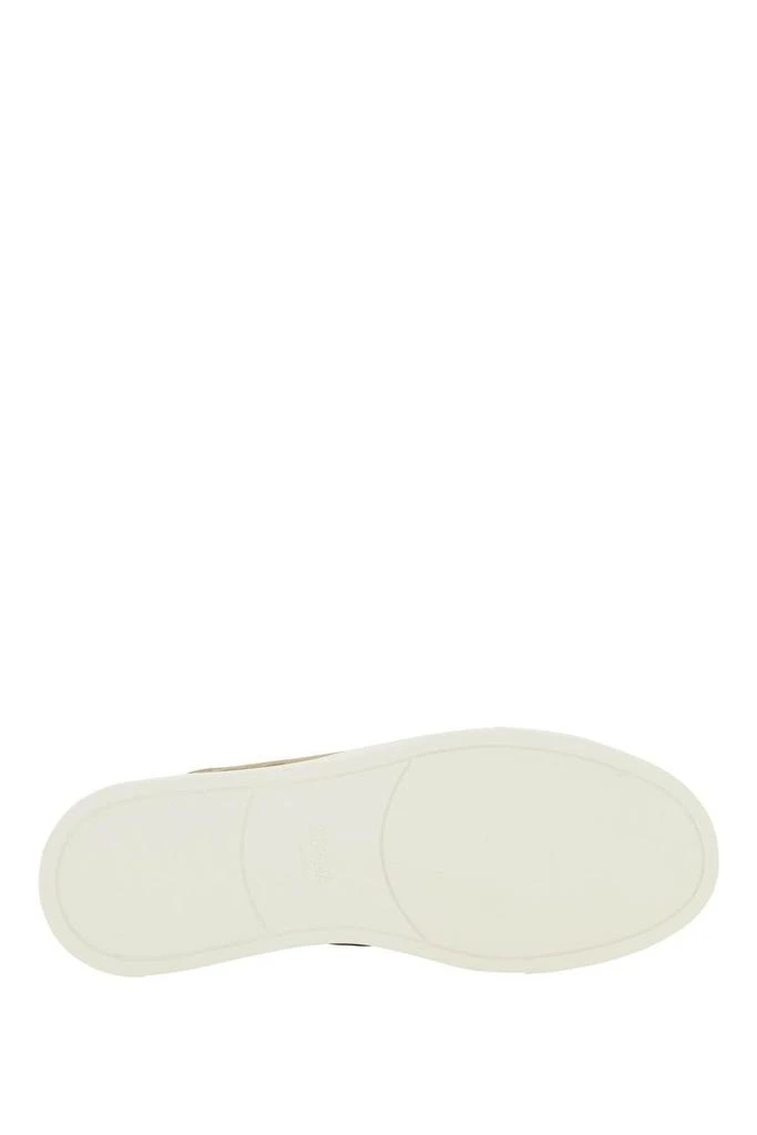 Zegna Triple Stitch Slip-on Sneakers 4