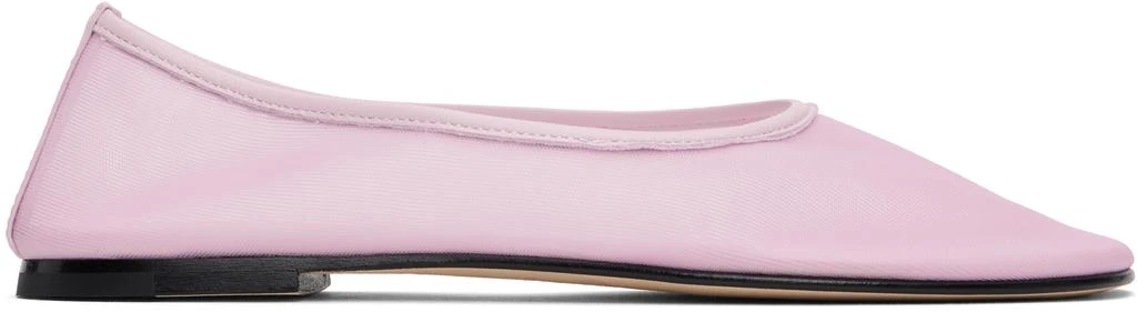 Dear Frances Pink Balla Mesh Ballerina Flats 1