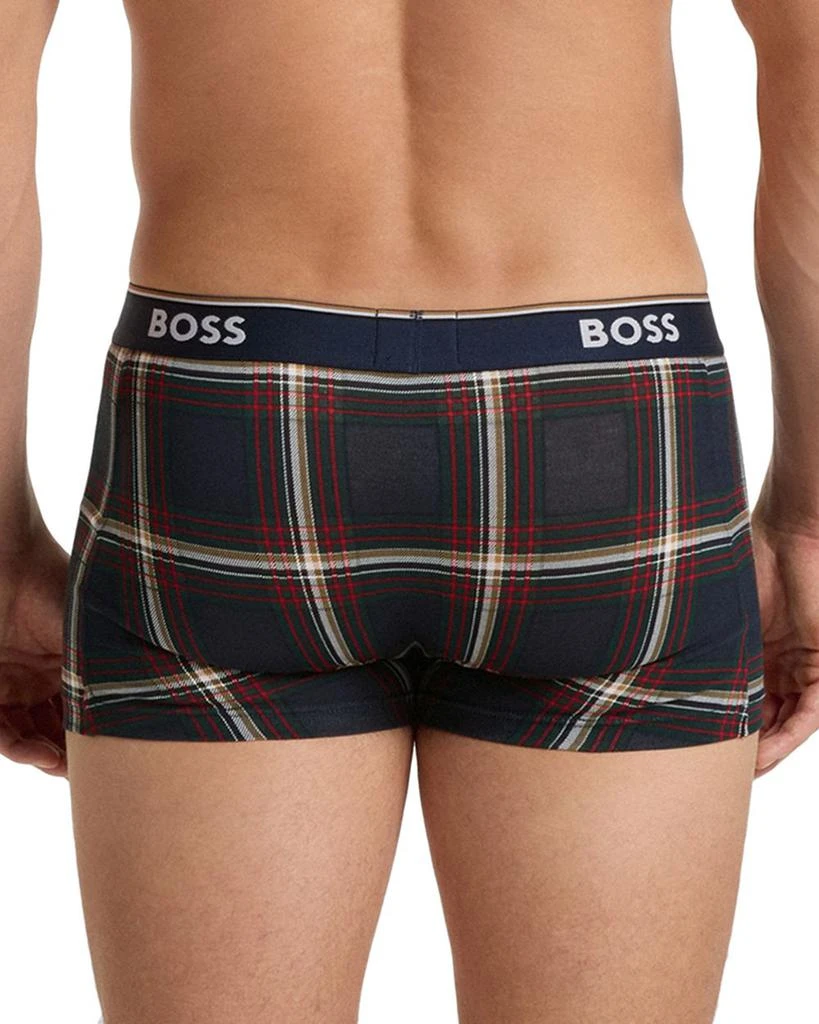 Hugo Boss Power Design Slim Fit Trunks, Pack of 3 7