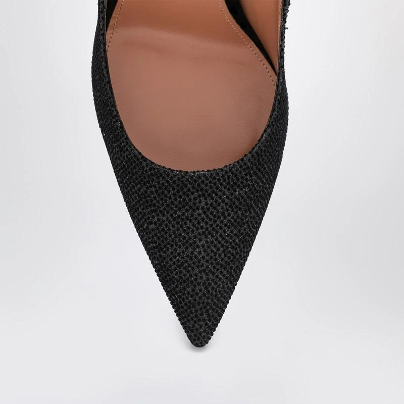 Aquazzura Purist Pump 105 black with rhinestones 3