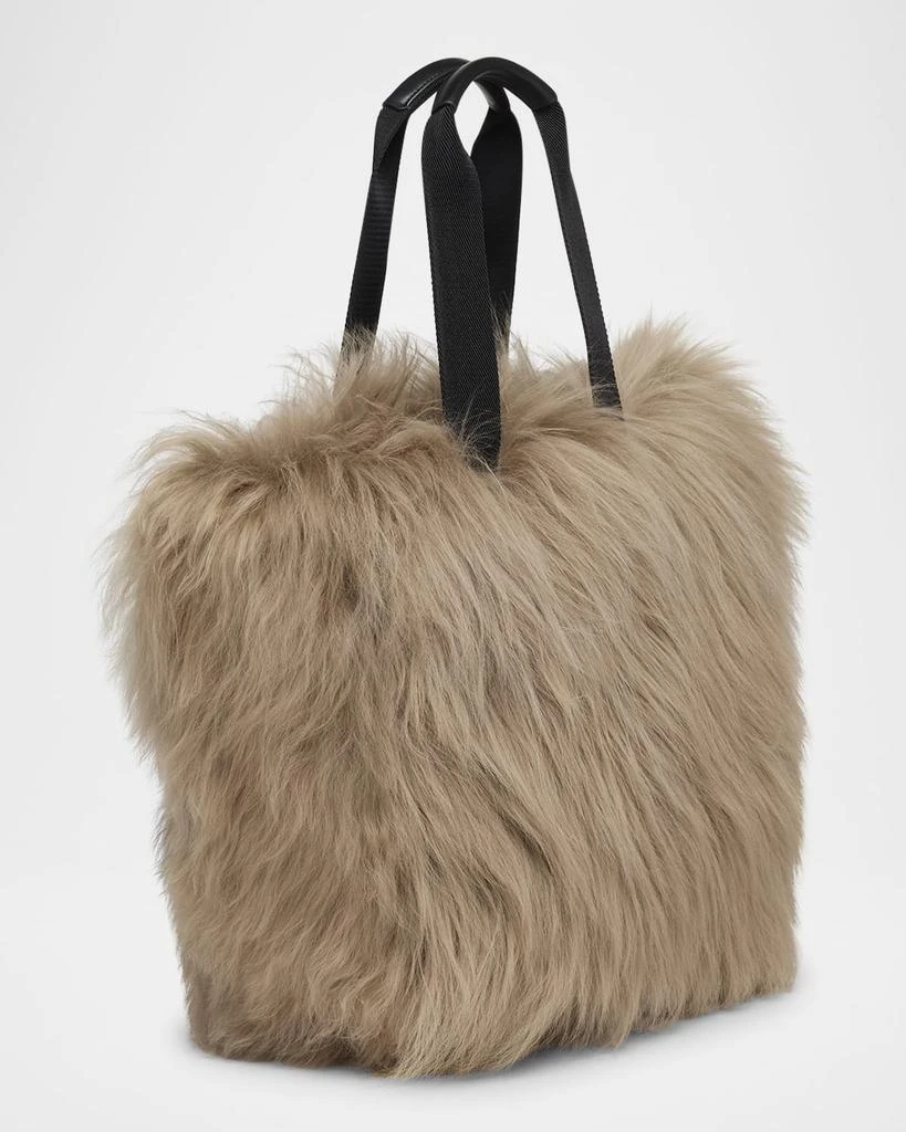 Moncler Caradoc Shearling Tote Bag 3