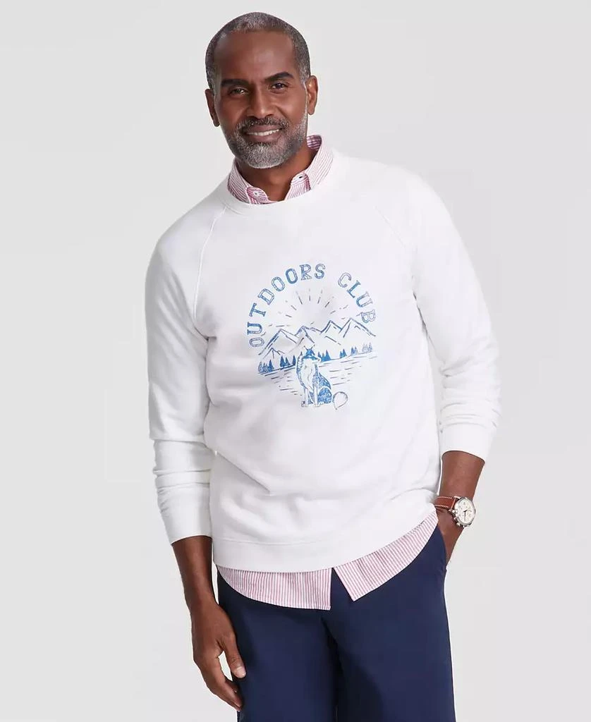 Club Room Men's Outdoors Club Regular-Fit Printed Sweatshirt, Created for Macy's 1