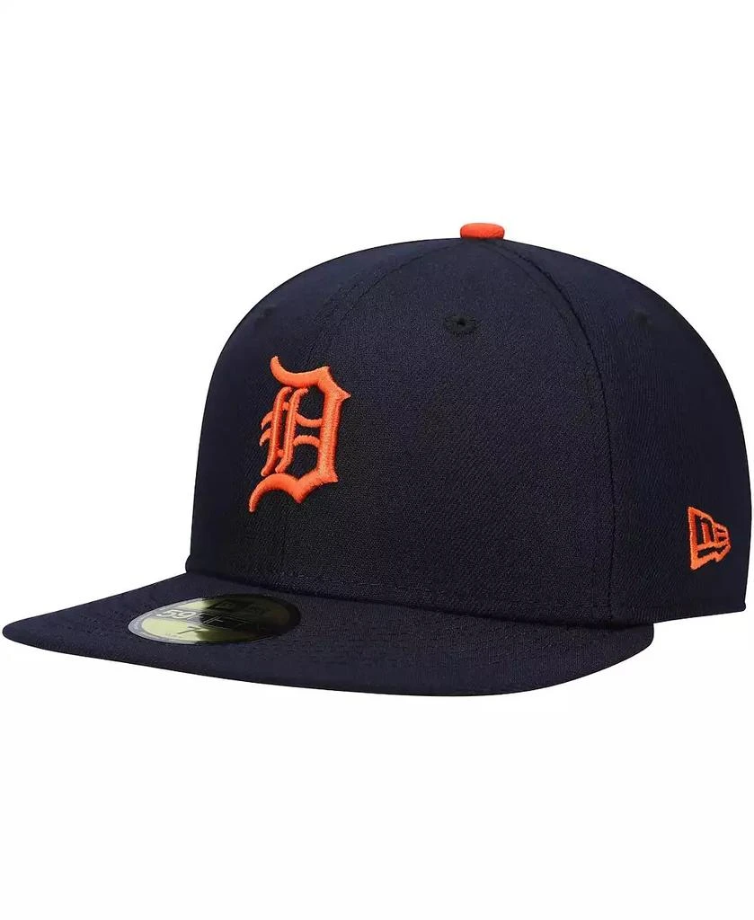 New Era Men's Navy Detroit Tigers Authentic Collection On-Field Road 59FIFTY Fitted Hat 1