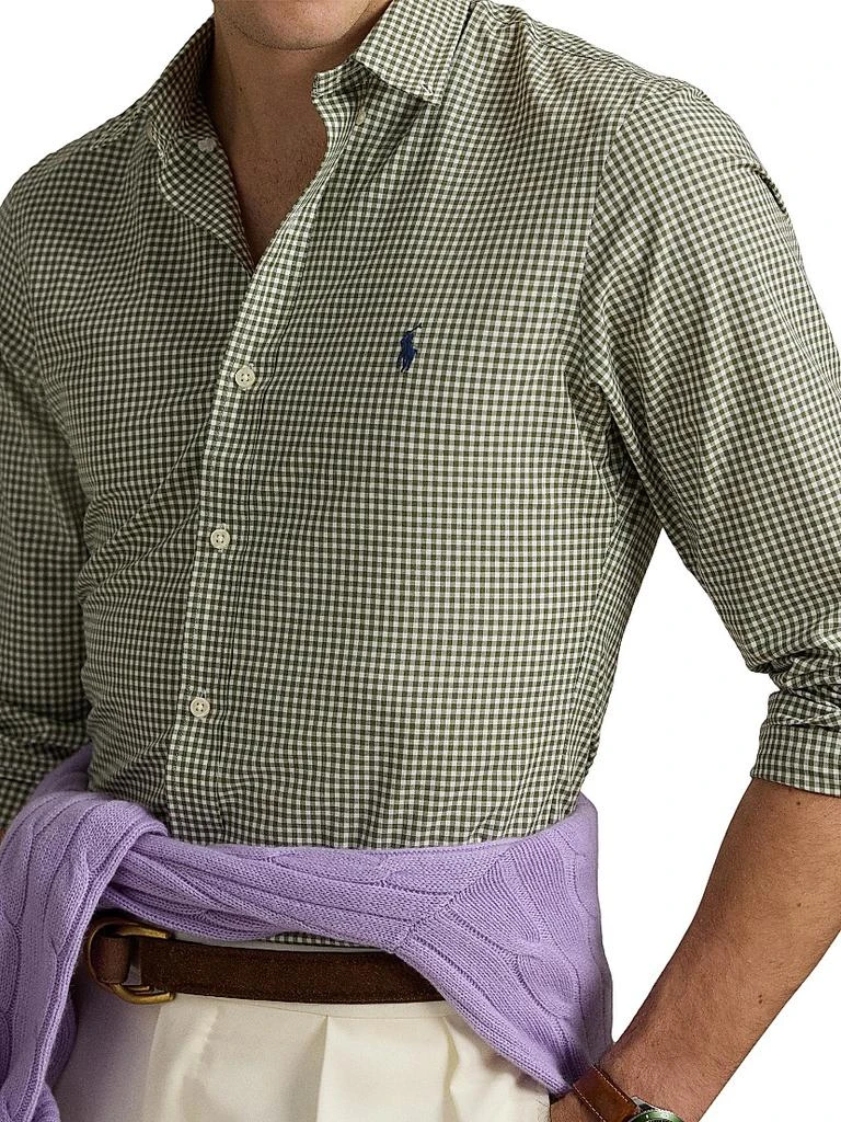 Ralph Lauren Gingham Stretch Poplin Shirt 5