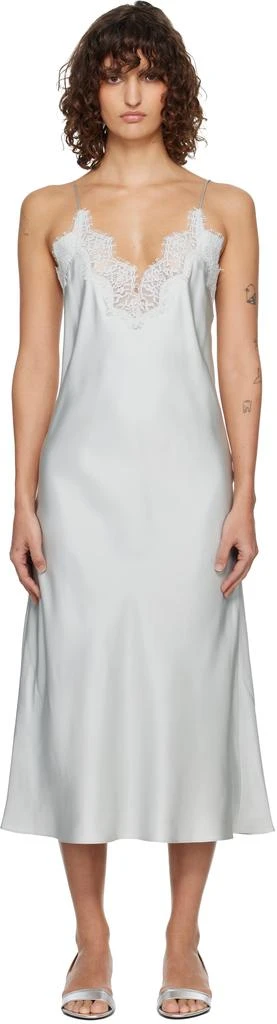 Bardot Bardot Ivy plunge lace detail satin maxi dress in soft blue - Dresses  & Skirts - Compare Prices from 9+ Stores - Free Shipping - BeyondStyle