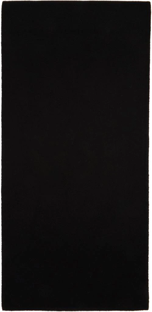 Totême Black Wool Scarf 1