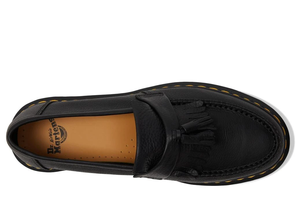 Dr. Martens Adrian Yellow Stitch Leather Loafers 2