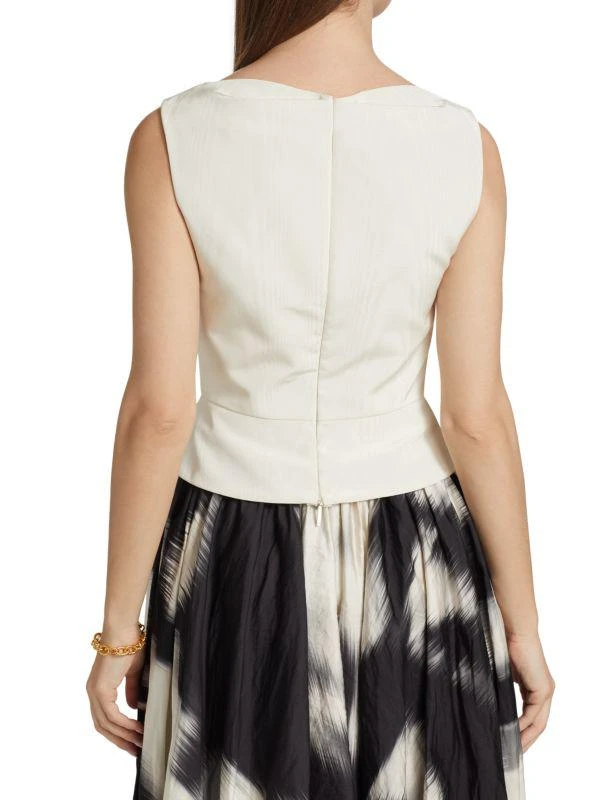 Jason Wu Moire Faille Top 2