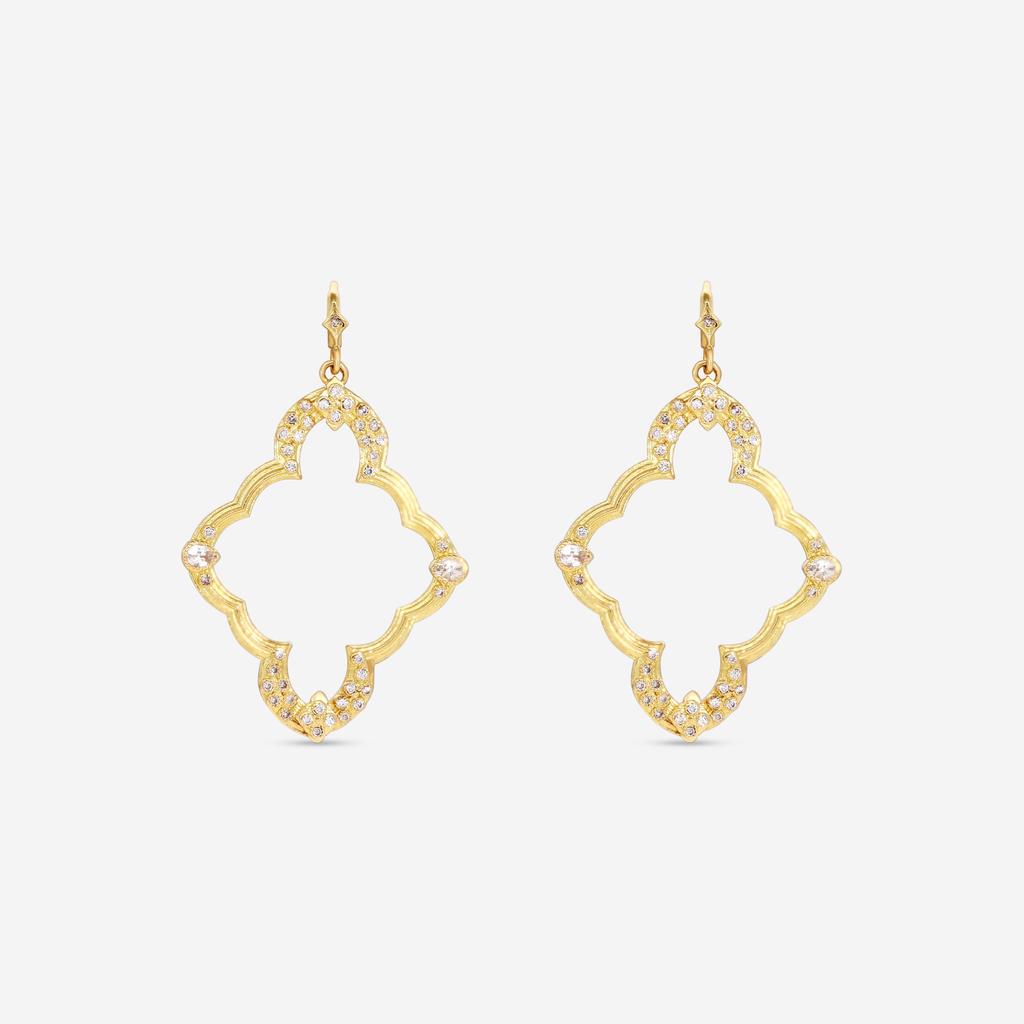 Armenta Armenta Sueno 18K Yellow Gold Multistone Dulcinea Drop Earrings 17105