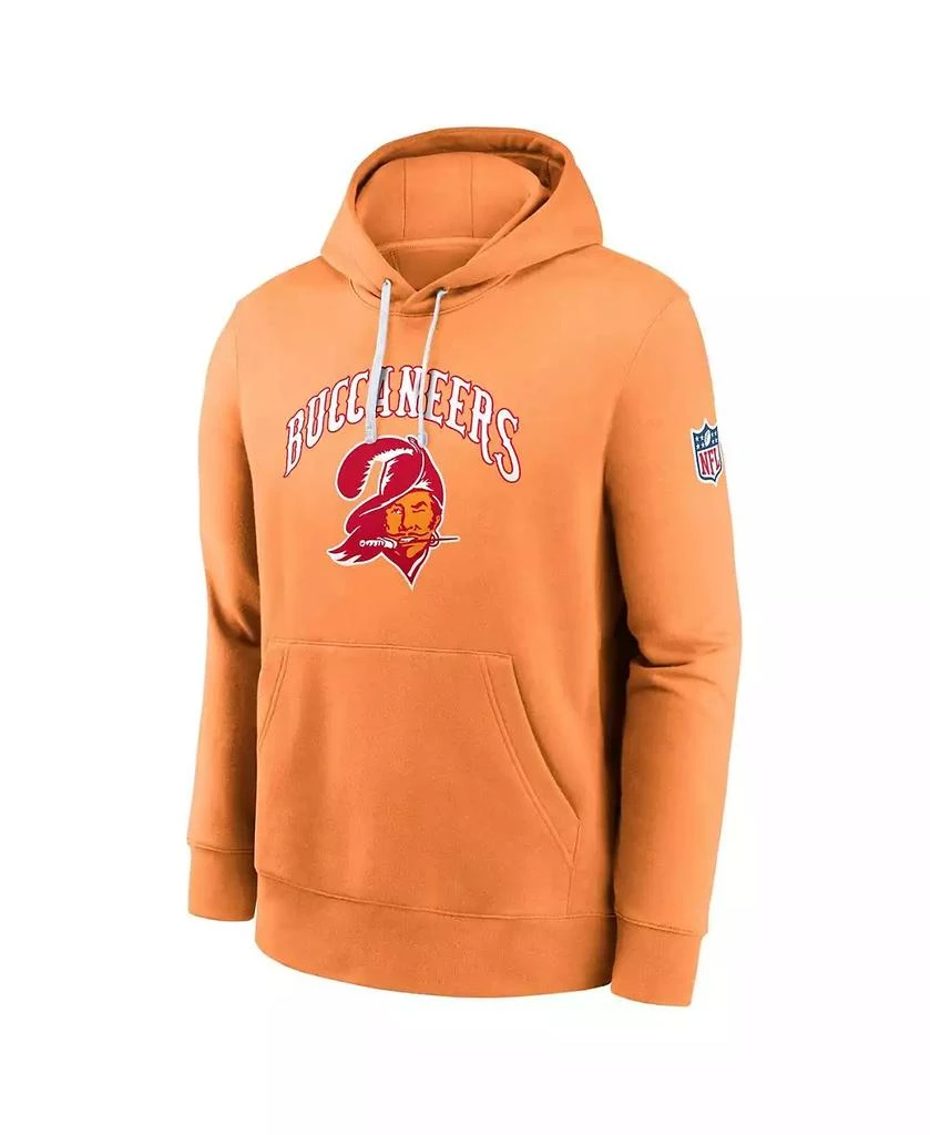 NIKE Men's Orange Tampa Bay Buccaneers Throwback Club Pullover Hoodie 3