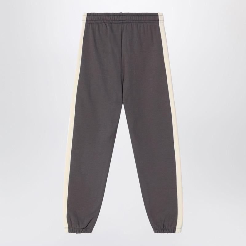 Mini Rodini Grey organic cotton jogging trousers