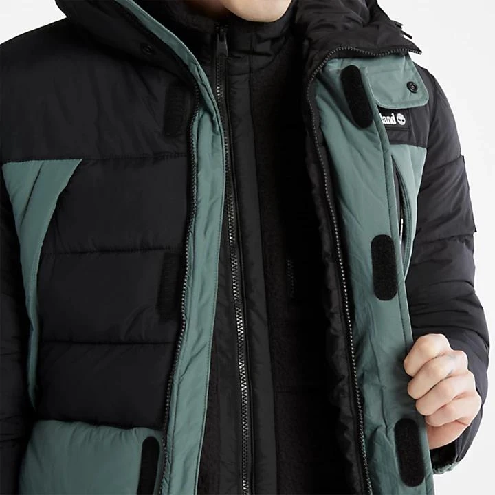 Timberland Outdoor Archive Water-Resistant Puffer Jacket for Men in Green 8