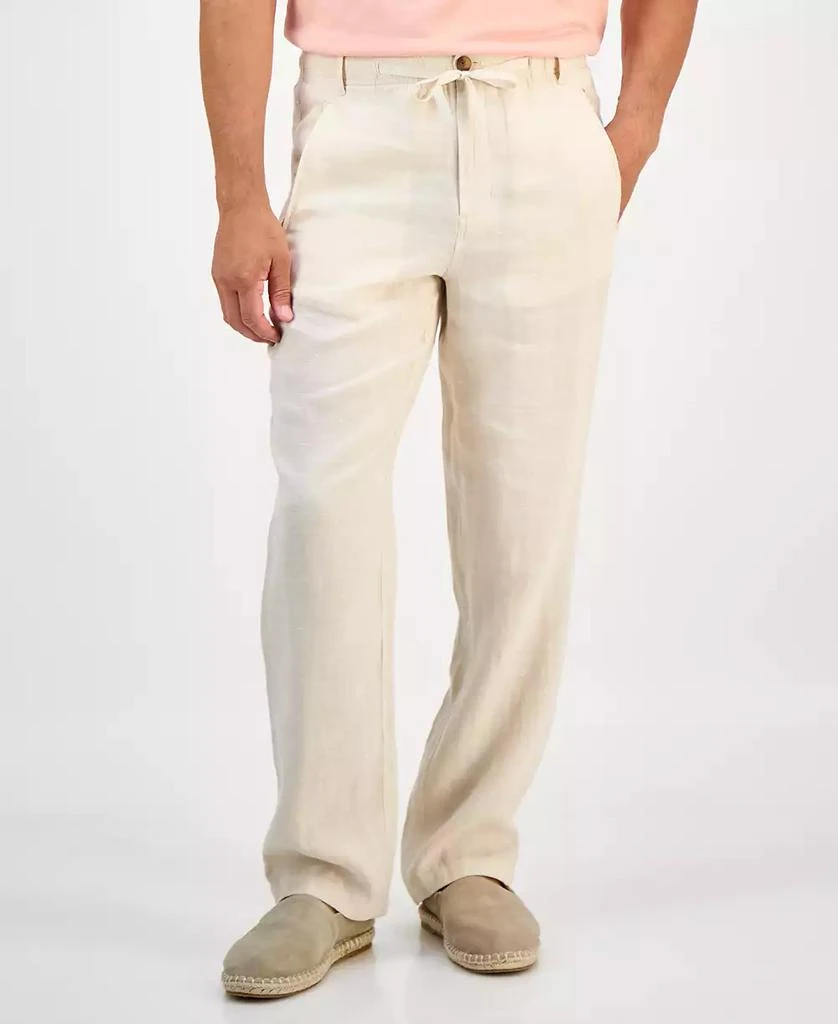 Club Room Men's 100% Linen Pants, Created for Macy's 5