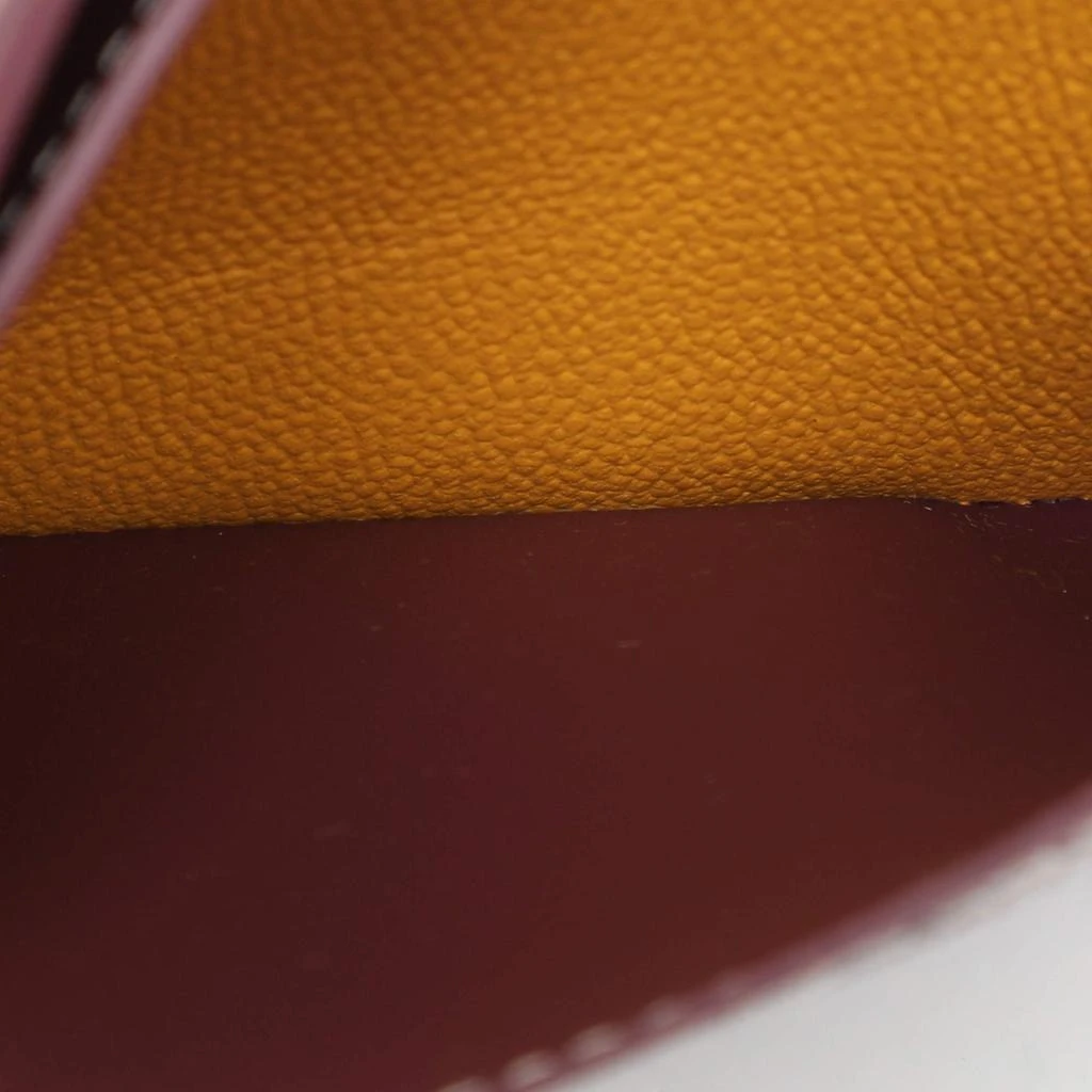 Goyard Goyard Burgundy Goyardine Coated Canvas Marigny Wallet 4