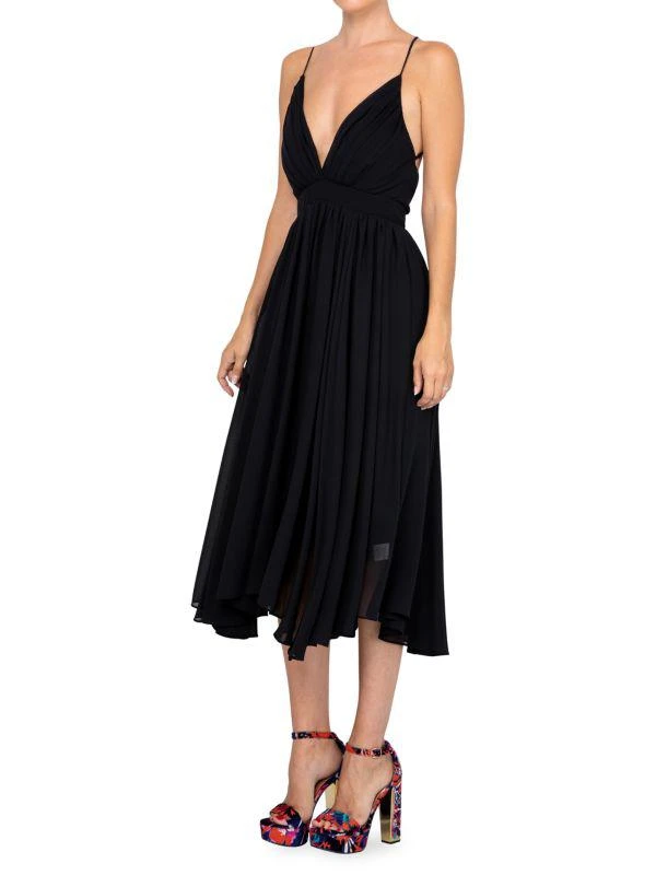 Meghan LA Enchanted Garden Slip Midi Dress 3