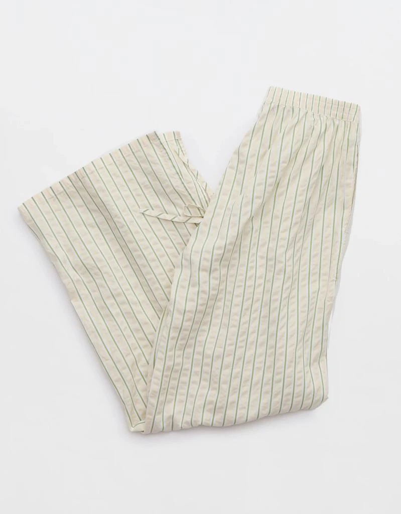 Aerie Aerie Off-Duty Seersucker Side Tie Trouser PJ 4
