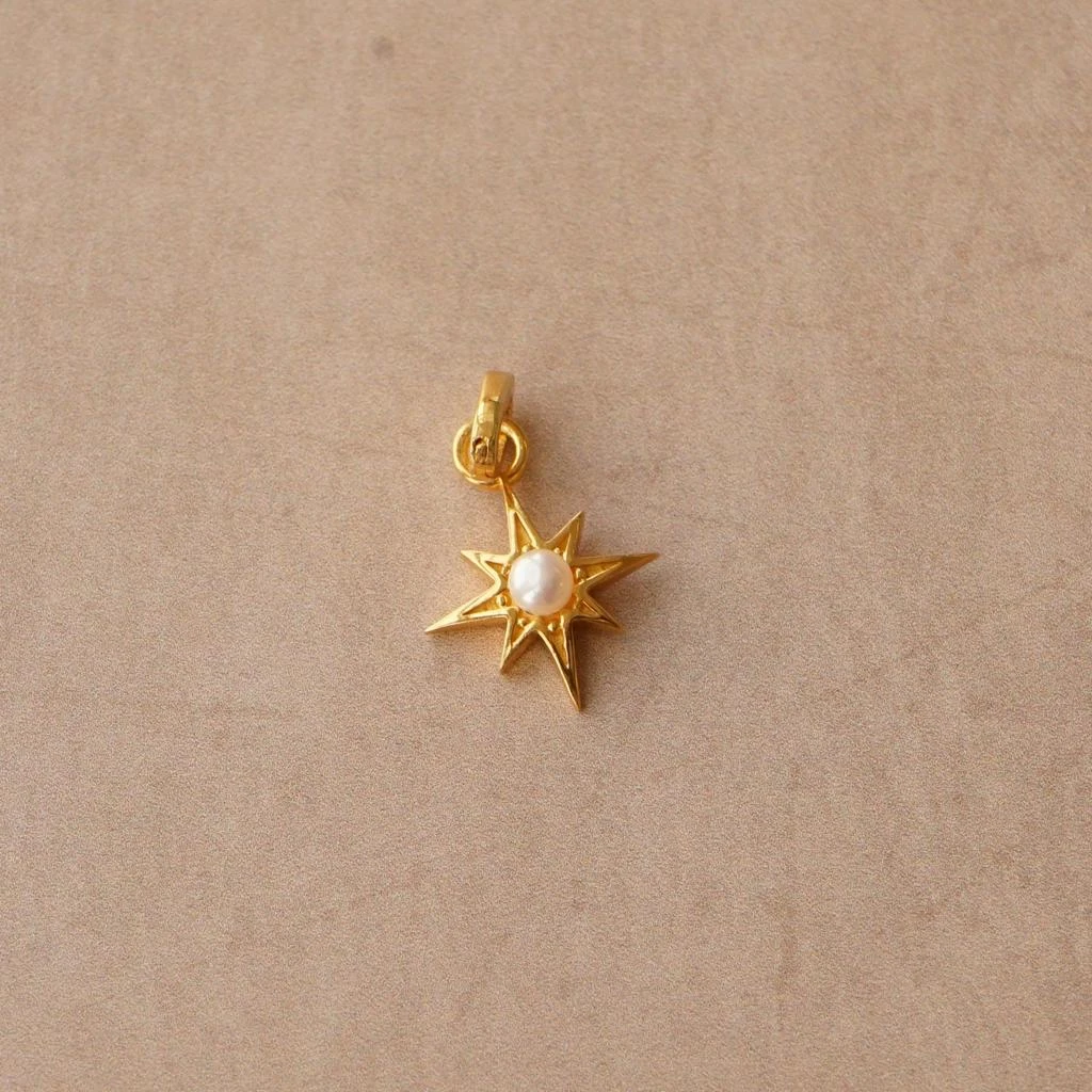 Orelia LUXE LUXE Pearl Star Charm 3