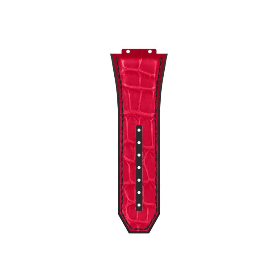 Hublot red alligator strap 1