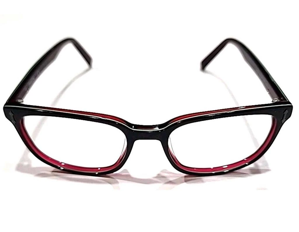 Dragon Alliance Unisex - Finn Square Eyeglasses In Red Green 2