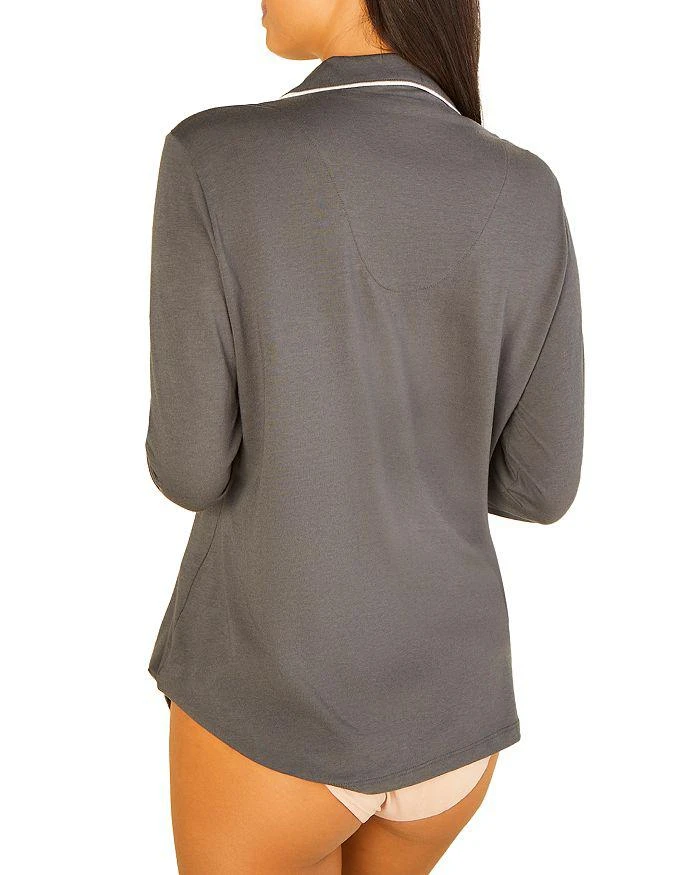 Cosabella Notched Collar Classic Pajama Top 2