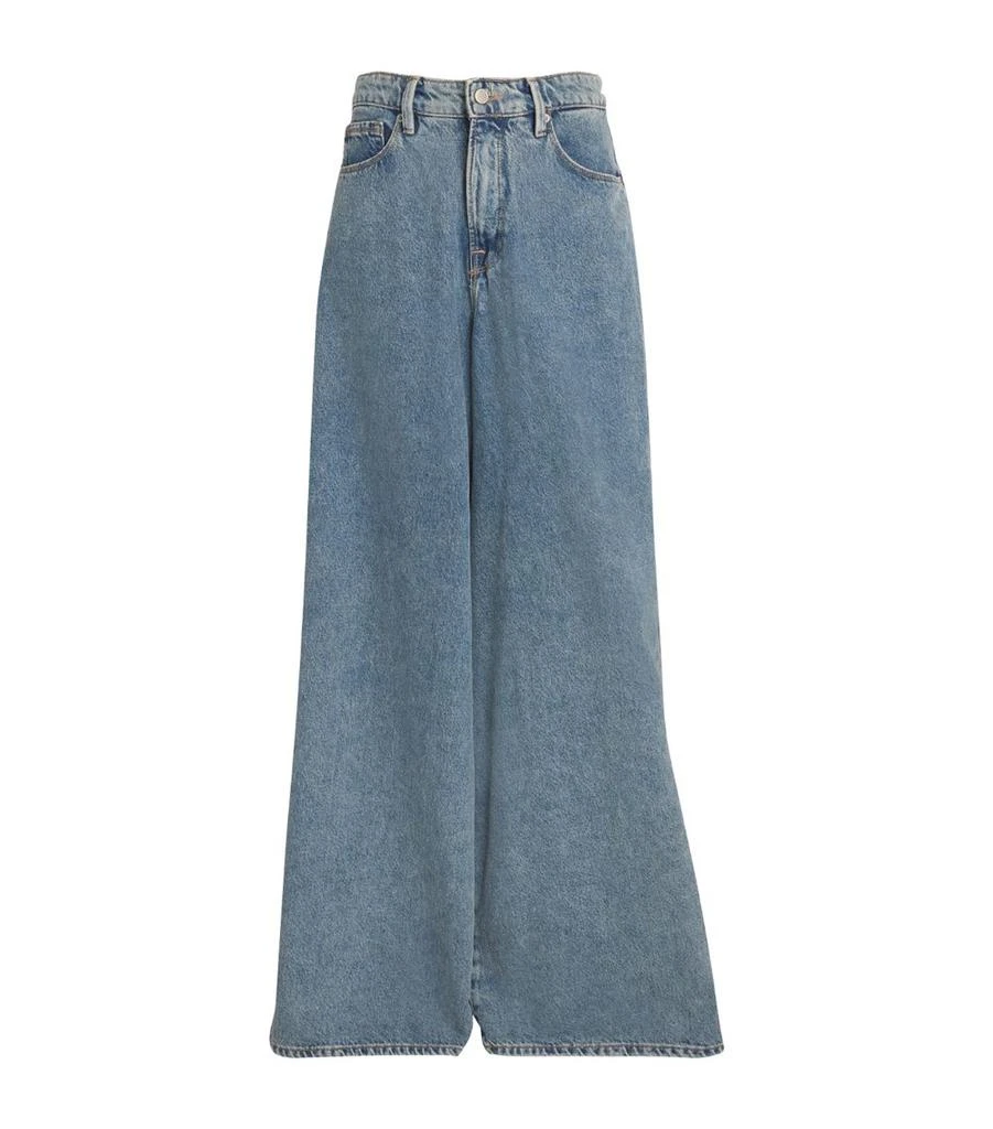 Good American Extreme Wide-Leg Jeans 1