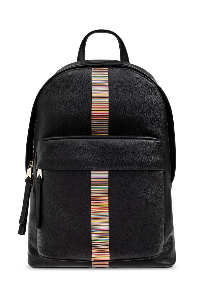 Black Embossed Leather Backpack – On Sale Now with Up to 47