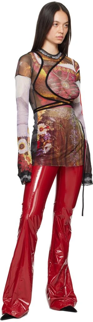 Ottolinger Multicolor Wrap Long Sleeve T-Shirt 4