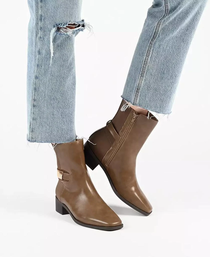 Journee Collection Women's Aubrie Ankle Booties 7