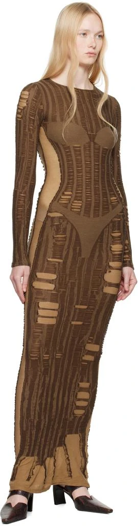 Diesel Brown M-Calimera Maxi Dress 4