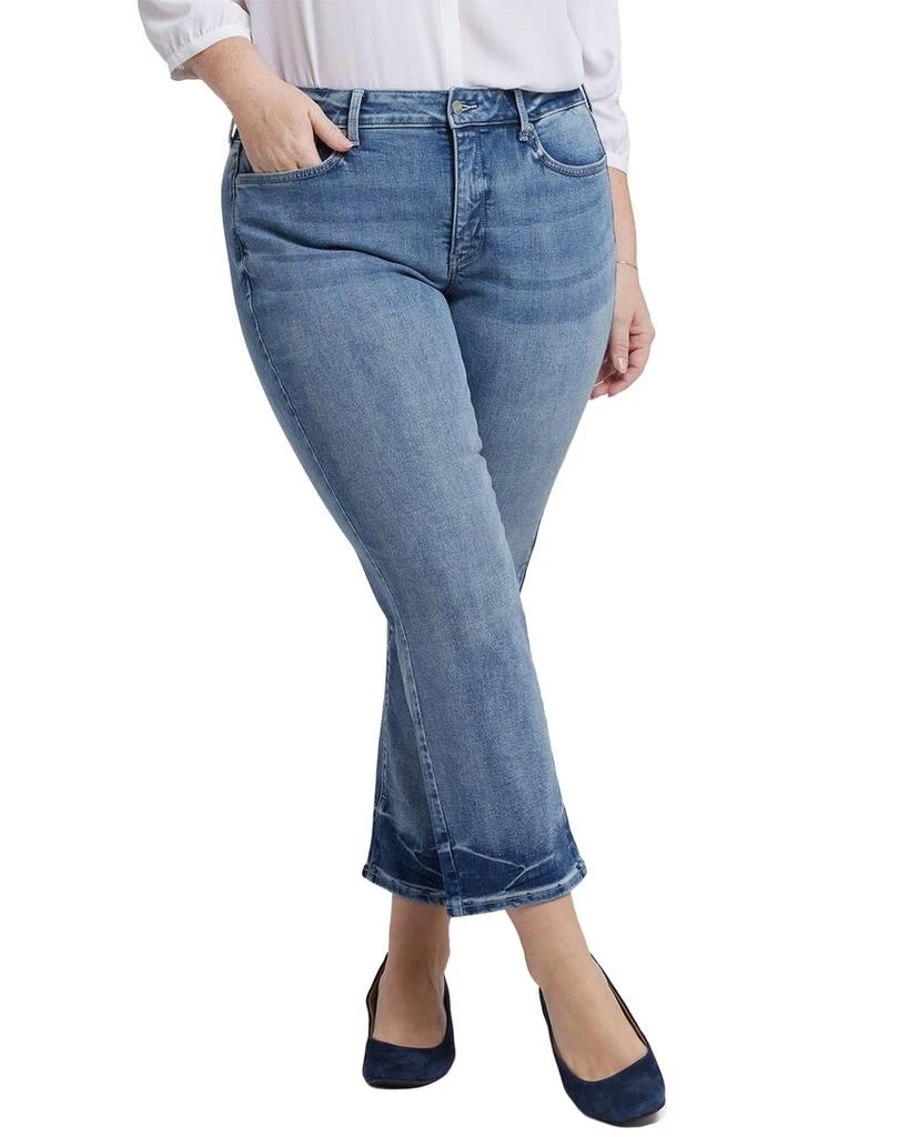 NYDJ Plus Marilyn Torrent Peak Ankle Crop Jean 1