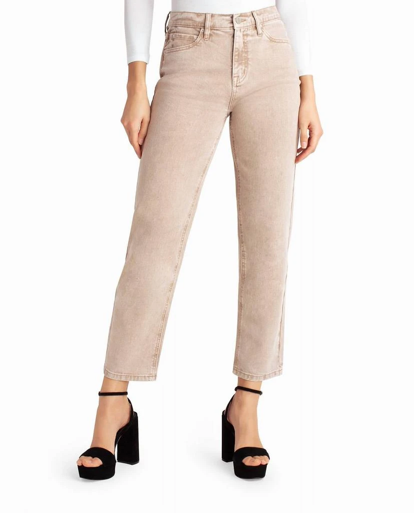 Nicole Miller Nicole Miller - High Rise Slim Straight Jean 1