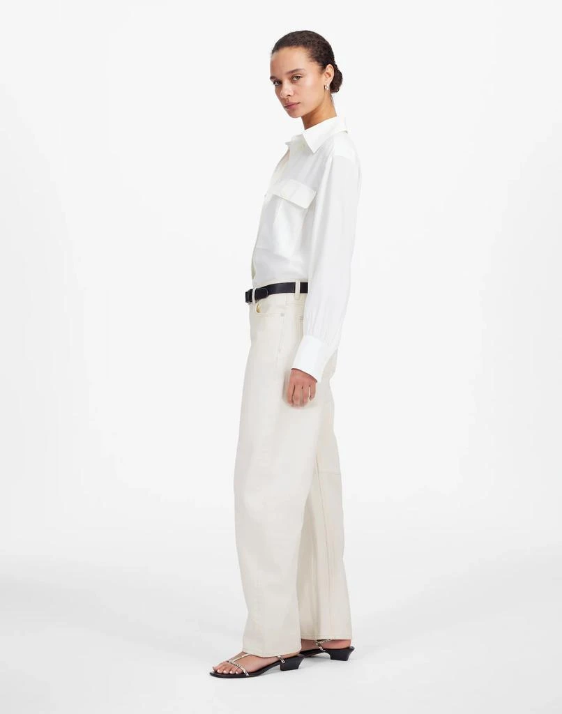 Madewell The Darted Barrel-Leg Jean 3