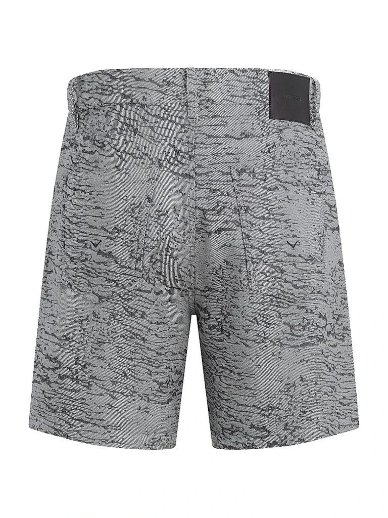 Hudson Clint Jacquard Denim Shorts 3