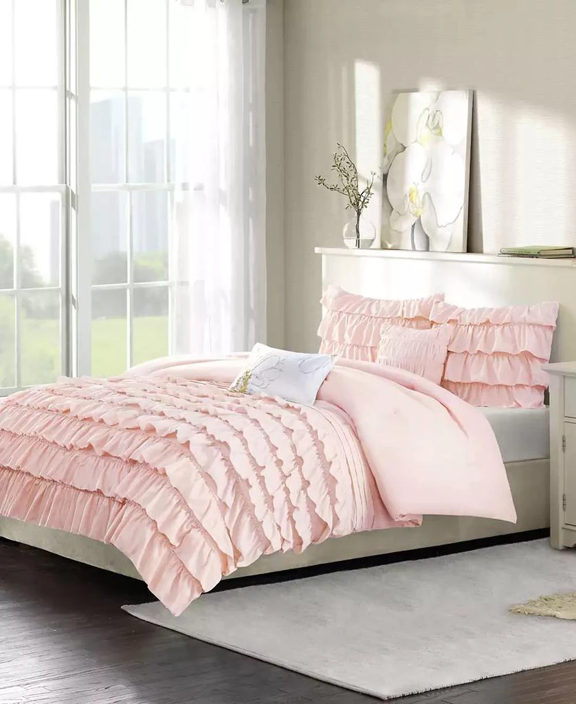 Natori Waterfall 4-Pc. Comforter Set 8