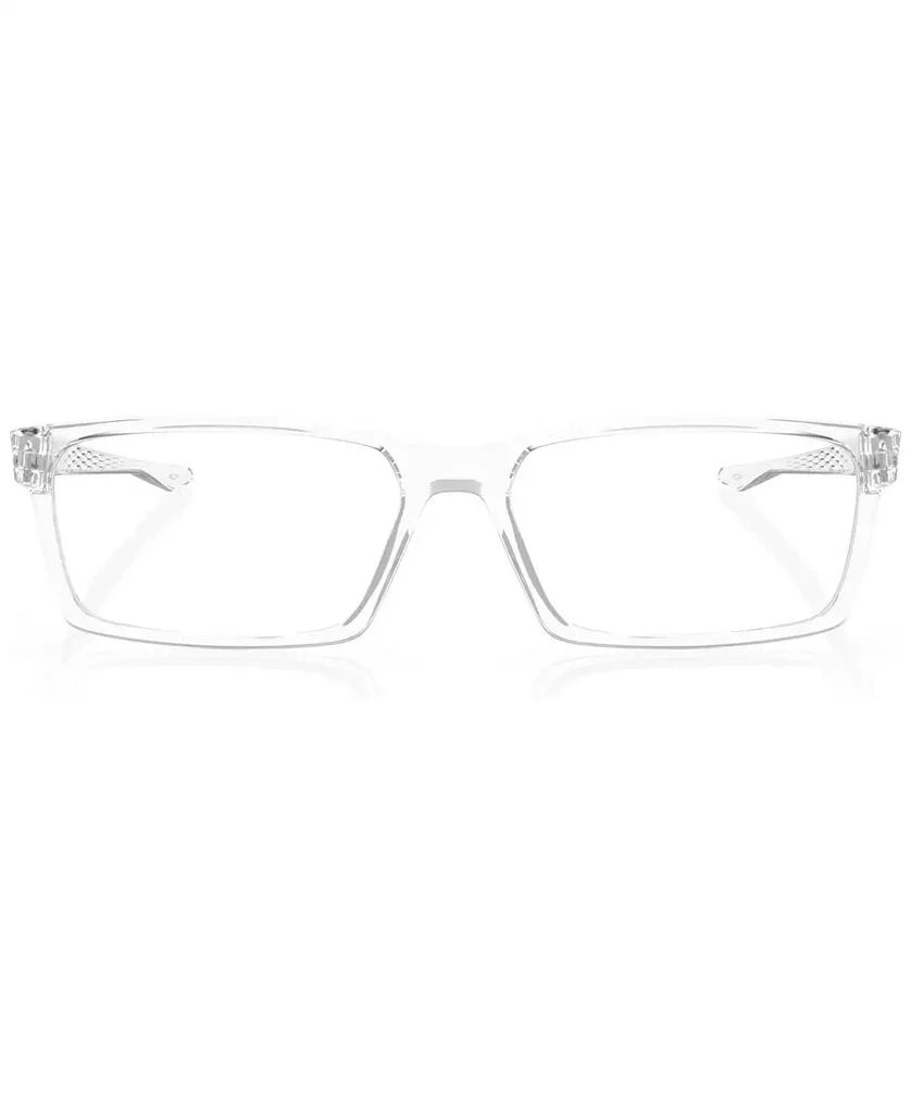 Oakley Men's Rectangle Eyeglasses, OX8060 59 2