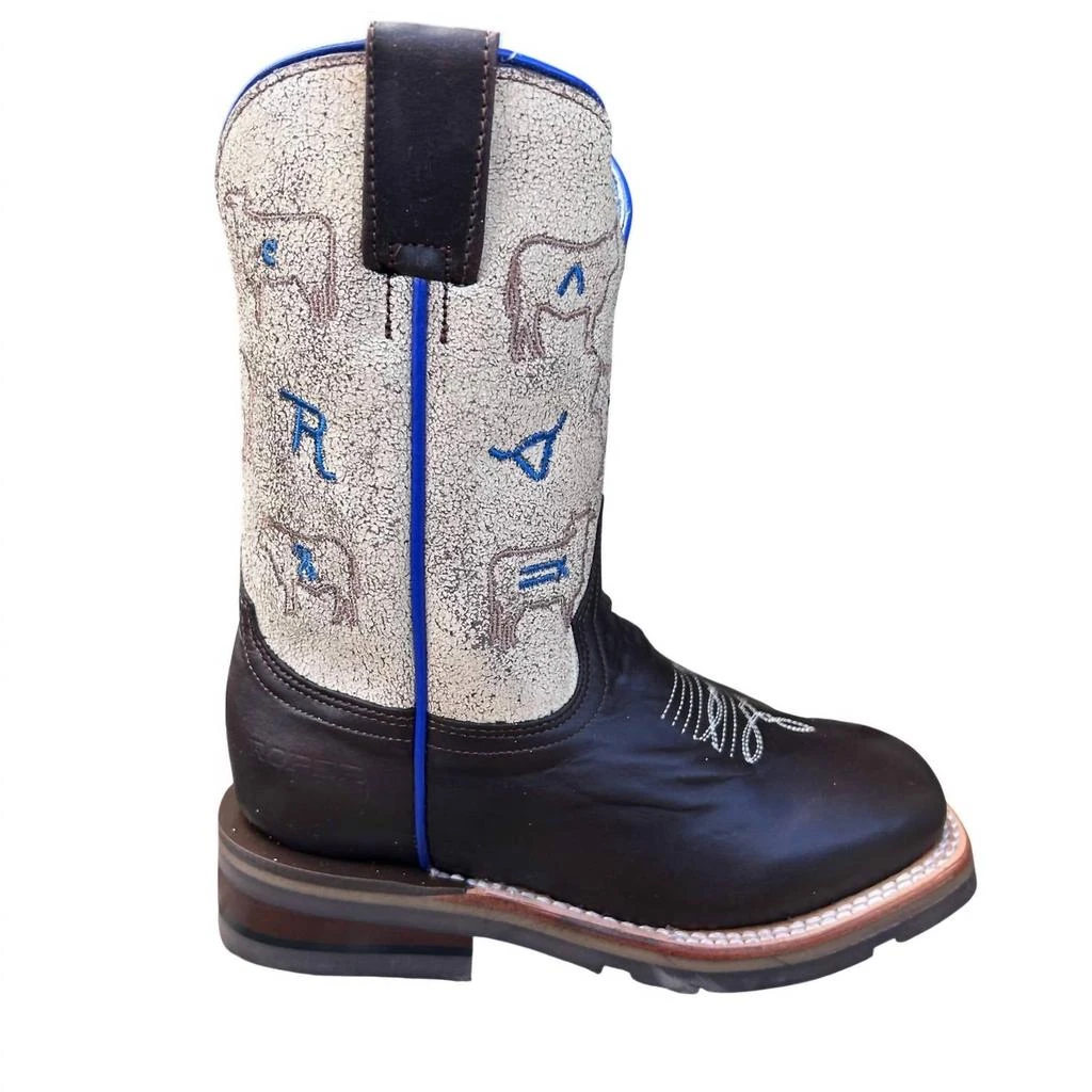 Roper Roper - Little Kids Square Toe 8"shaft Boots 2