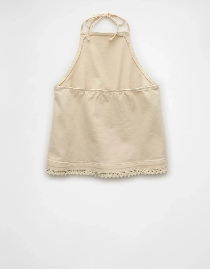 AE AE Denim Crochet Halter Top 4