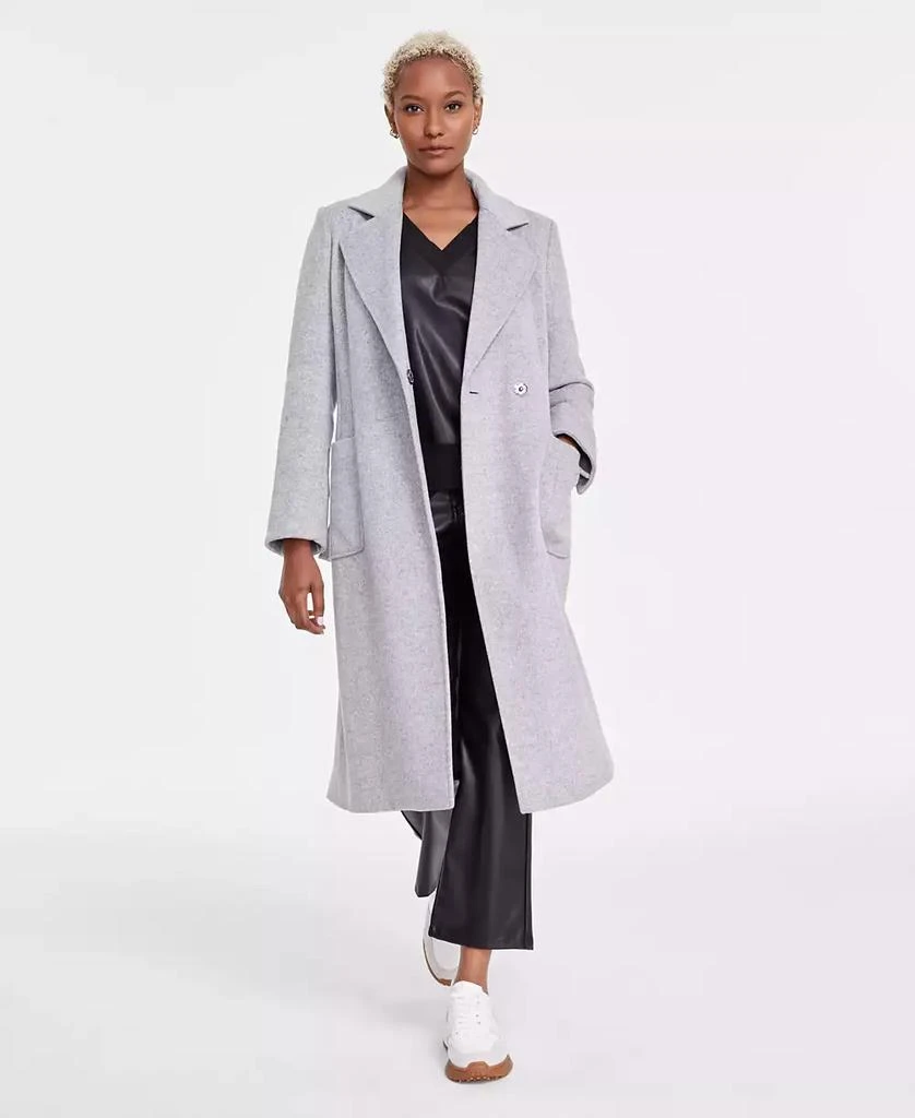 Sam Edelman Women's Shawl-Collar Belted Wrap Coat 4