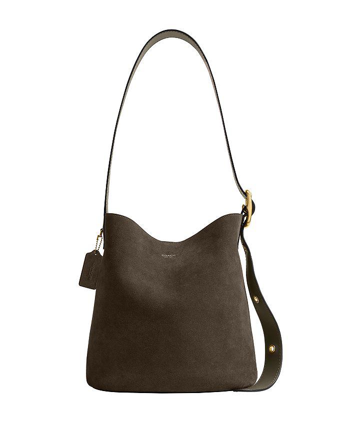Coach Bleecker Suede Bucket Bag