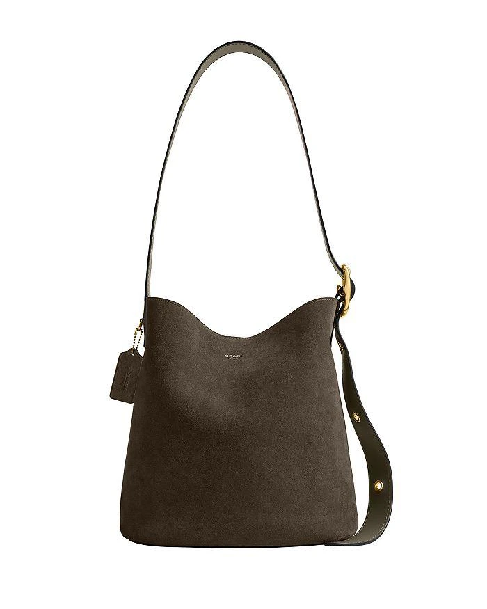 Coach Bleecker Suede Bucket Bag 1