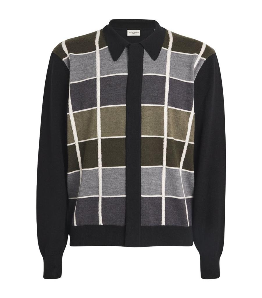 Officine Generale Merino Wool Brennan Cardigan