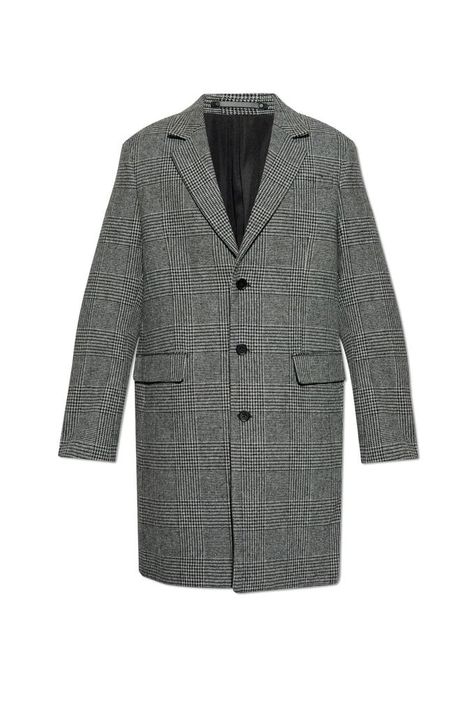 ALL SAINTS Allsaints Classic Check Pattern Coat 1