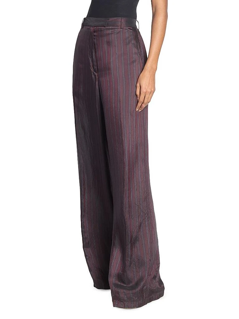 Dries Van Noten Striped Satin Pants 4