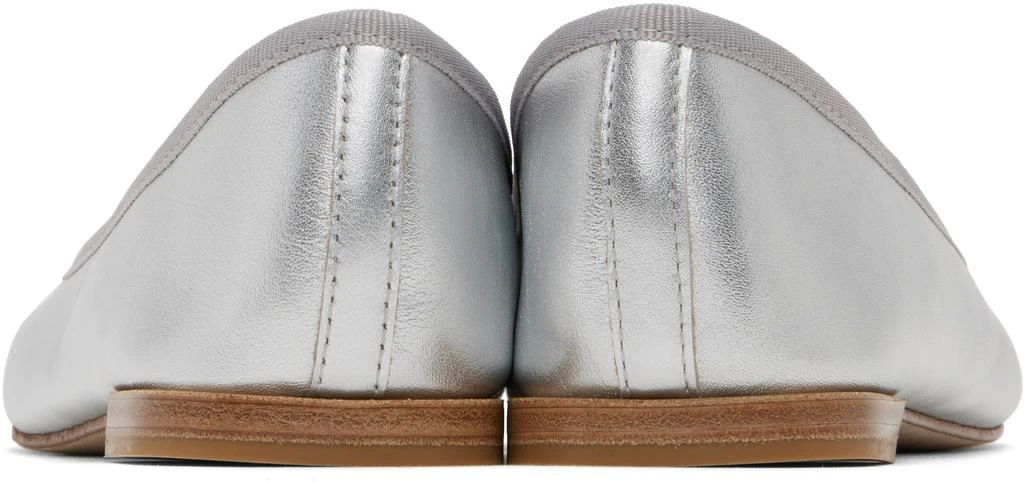 Repetto Silver Cendrillon Ballerina Flats 2