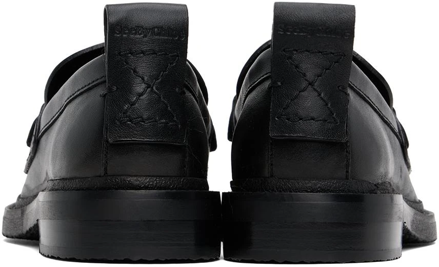 See by Chloé Black Signature 1 Loafers 2
