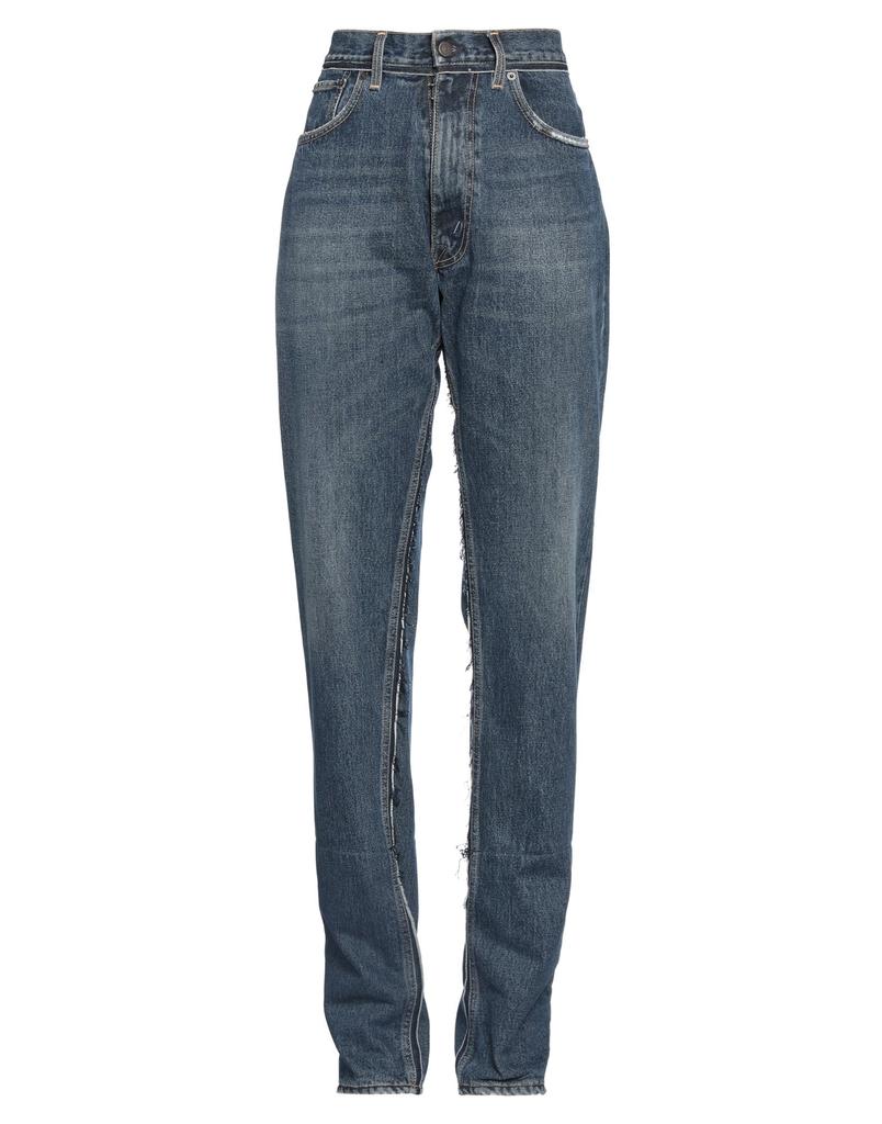 パンツ MAISON MARGIELA 5POCKETS CUTOUT DNIM MAISON MARGIELA - Women 5-Pocket Wide-Leg Denim Pants