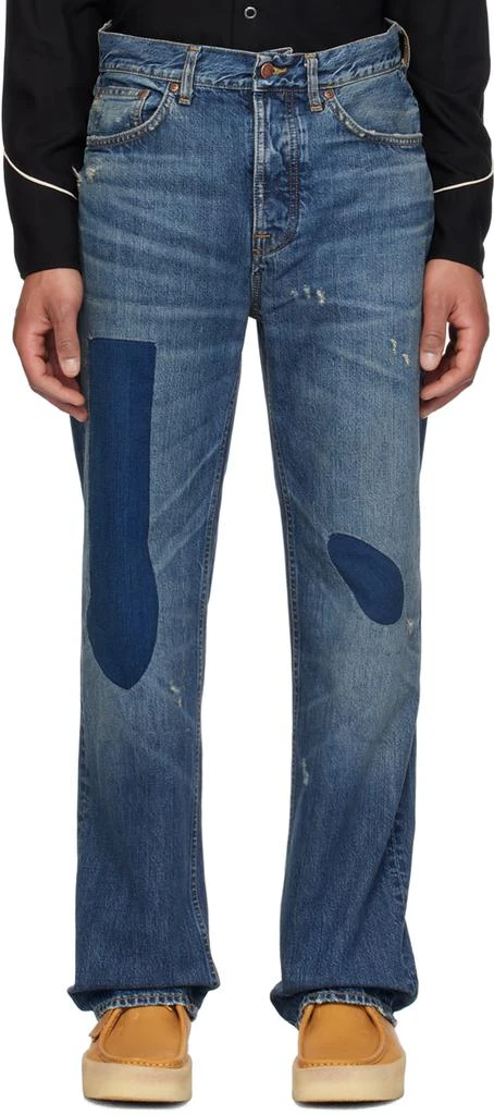 Nudie Jeans Blue Tuff Tony Jeans 1