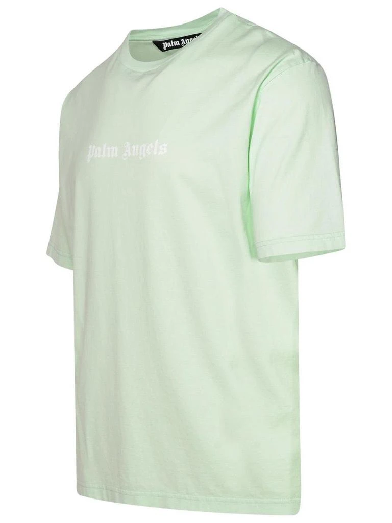 Palm Angels Palm Angels Green Cotton T-Shirt 2
